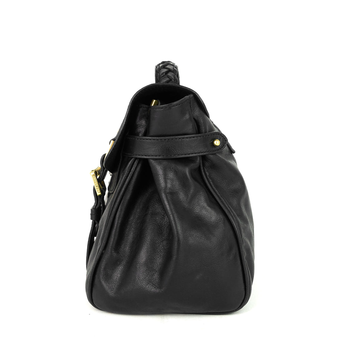 mulberry alexa soft buffalo leather satchel bag