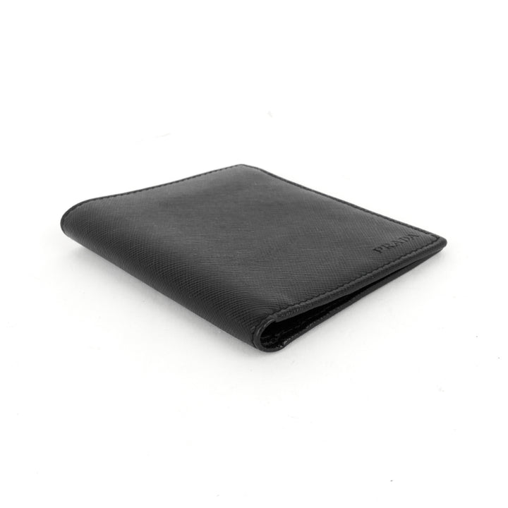 saffiano leather bifold wallet