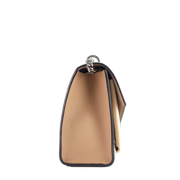 mylockme bb calfskin leather chain shoulder bag