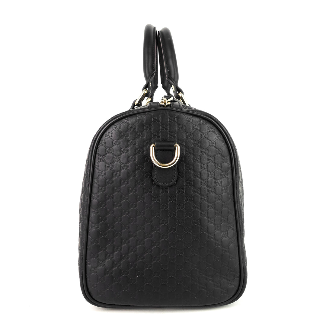 joy medium boston microguccissima leather bag