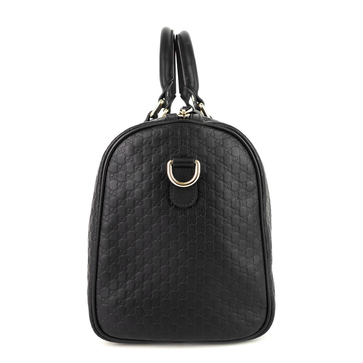 joy medium boston microguccissima leather bag