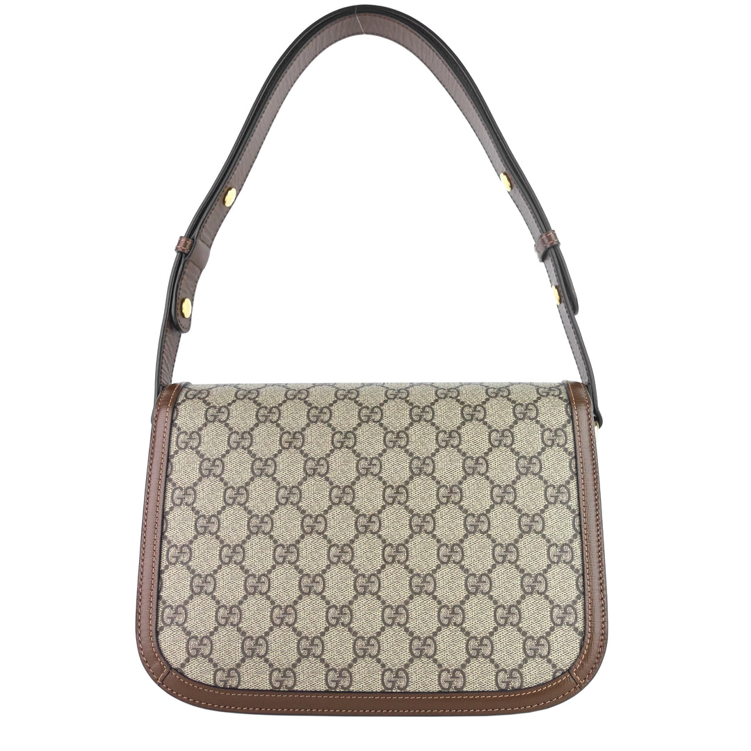 horsebit 1955 gg supreme canvas shoulder bag