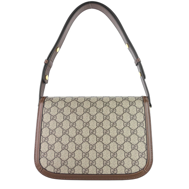 horsebit 1955 gg supreme canvas shoulder bag