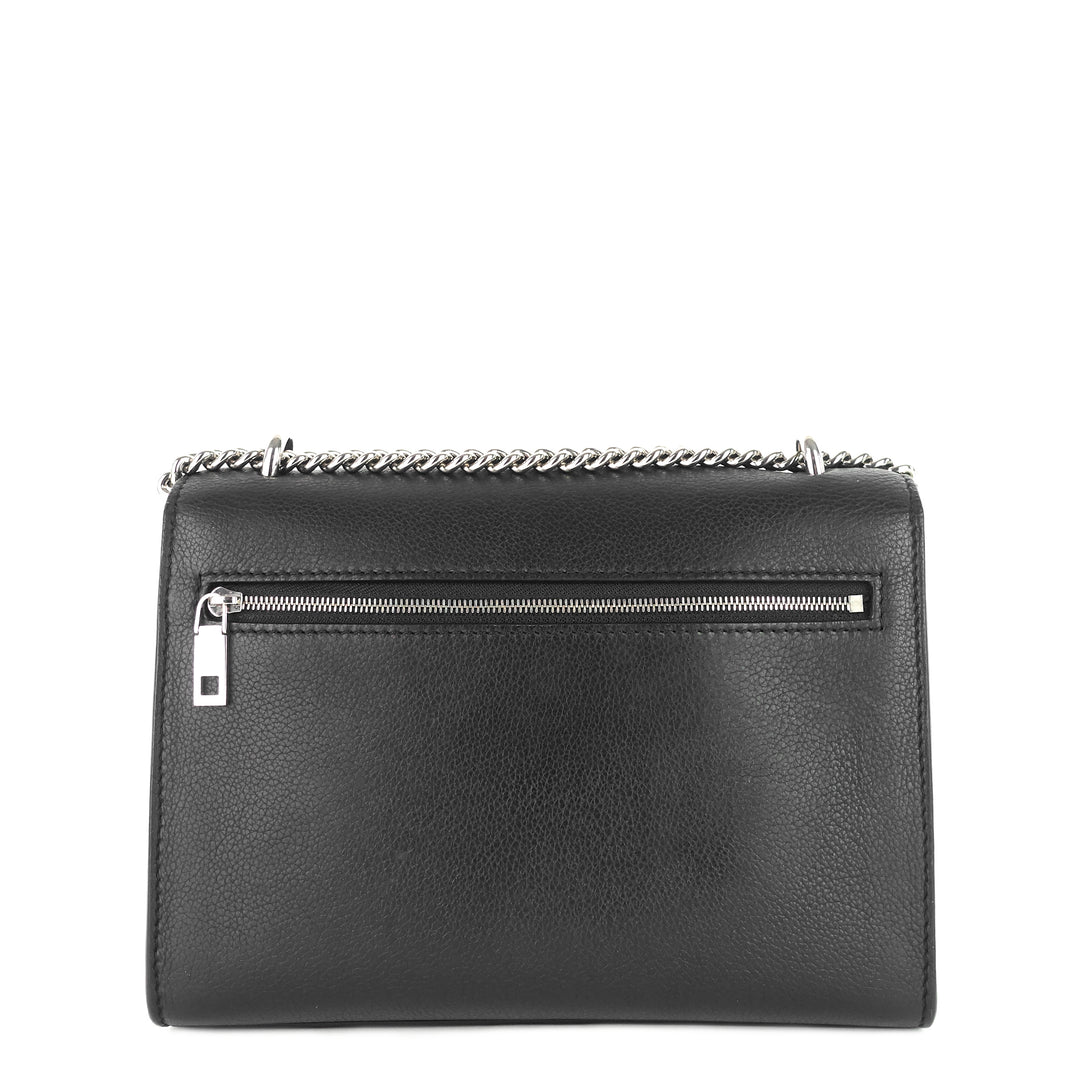 mylockme calfskin leather chain shoulder bag