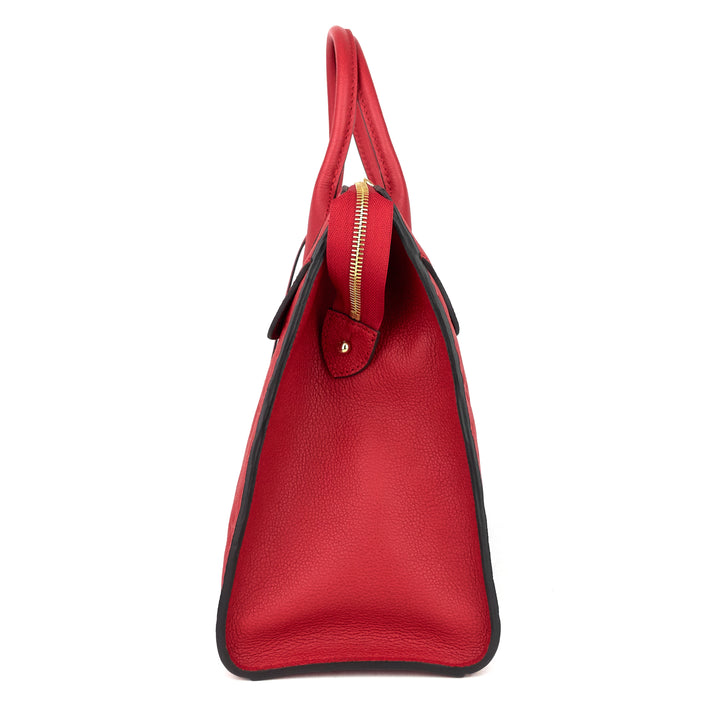 pont-neuf gm red monogram empreinte leather bag