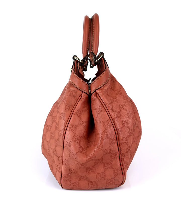 sukey guccissima leather tote bag