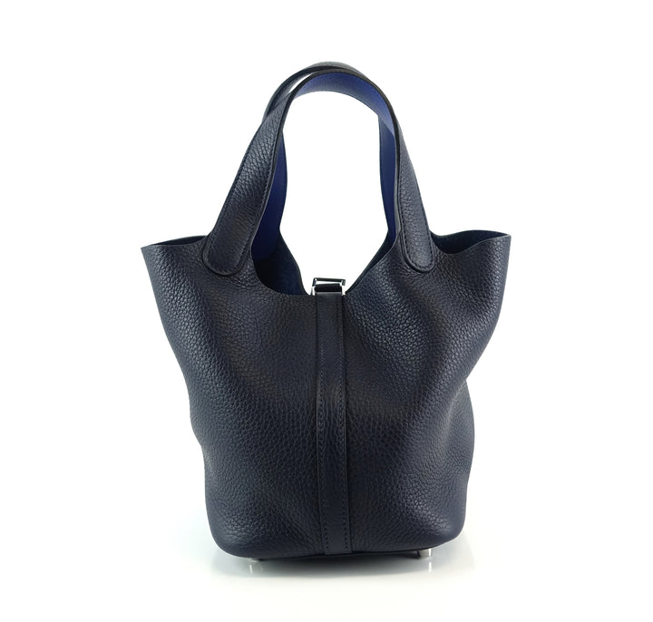 picotin lock 18 taurillon clemence leather bag