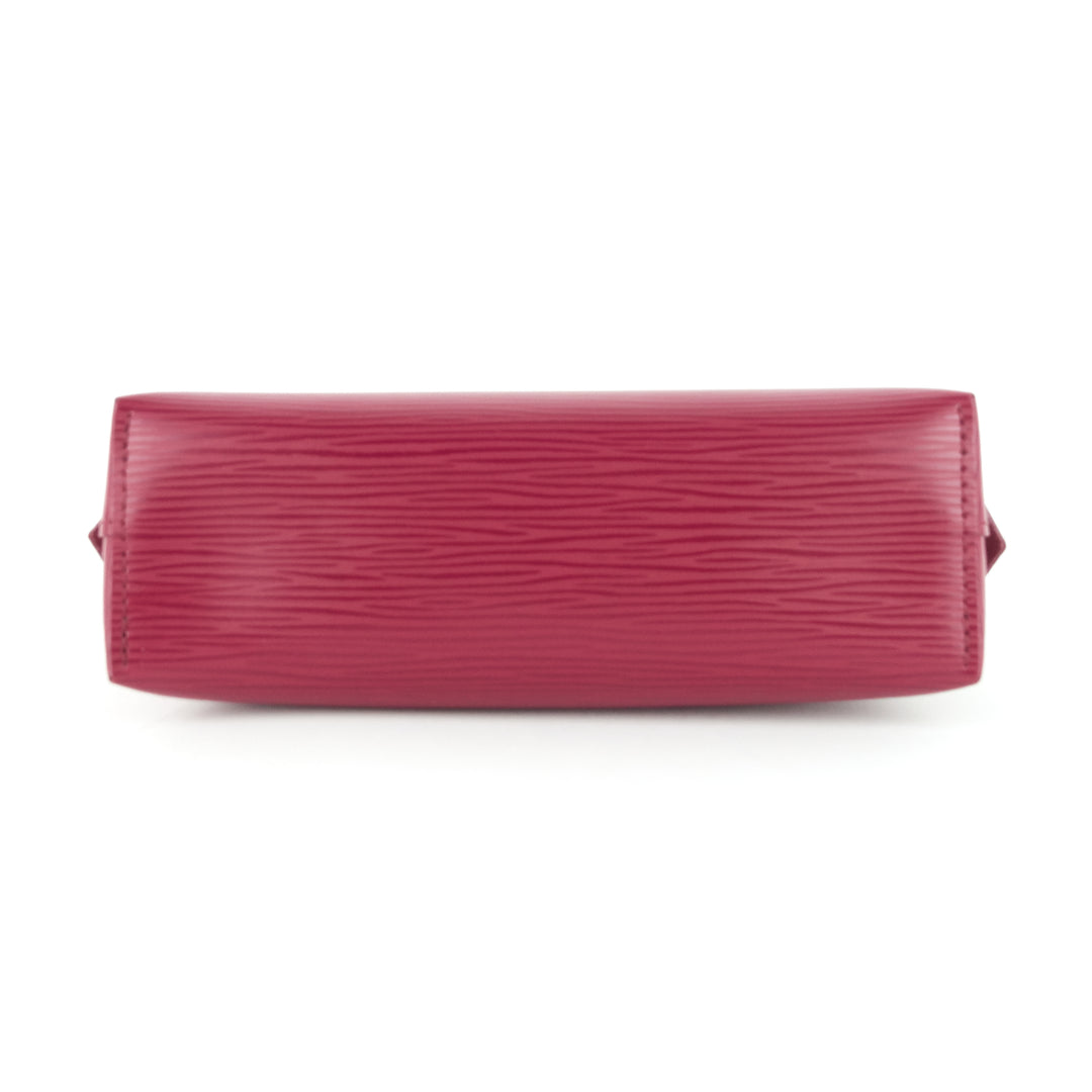 cosmetic epi leather pouch