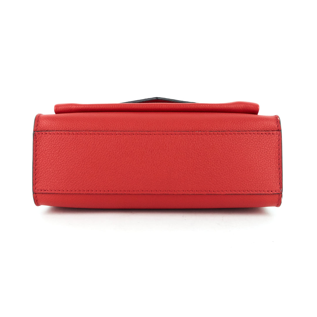 mylockme chain calfskin shoulder bag