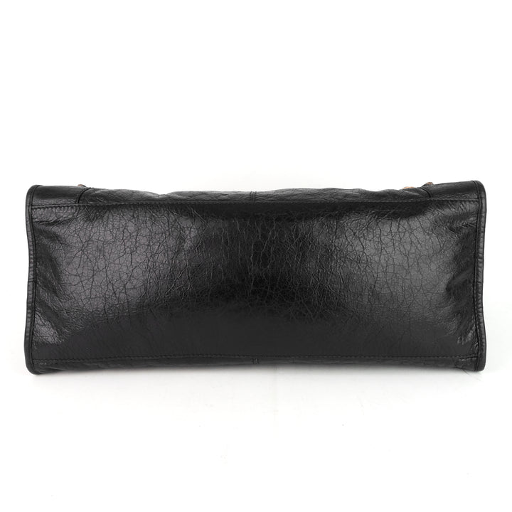 giant part time lambskin leather bag