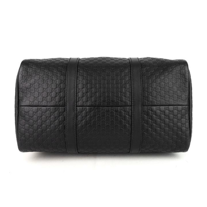 joy medium boston microguccissima leather bag