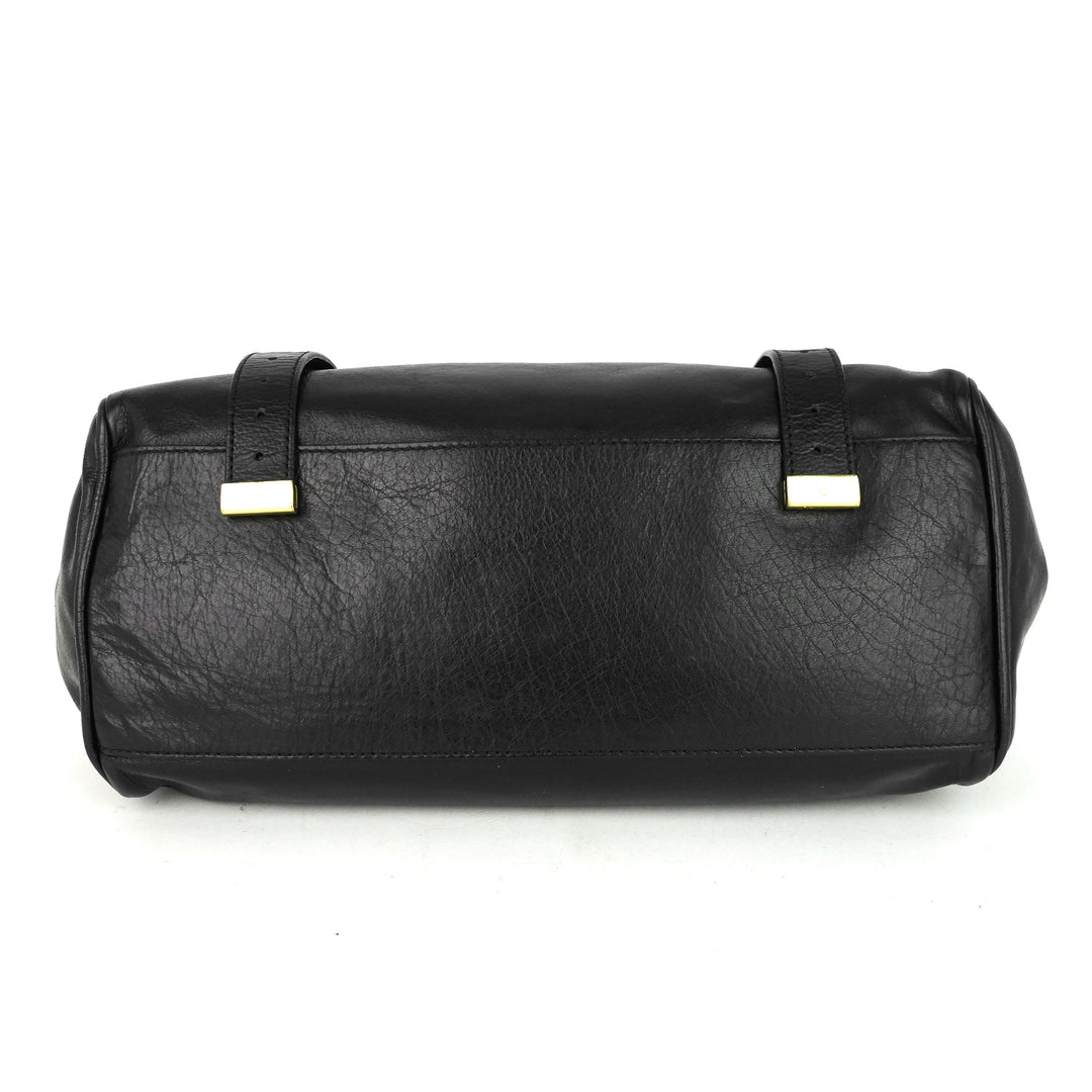 mulberry alexa soft buffalo leather satchel bag