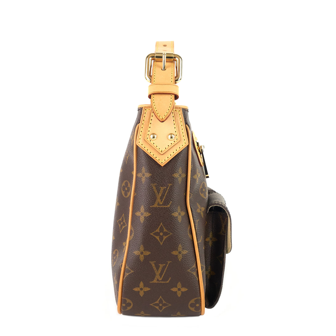 hudson gm monogram canvas bag