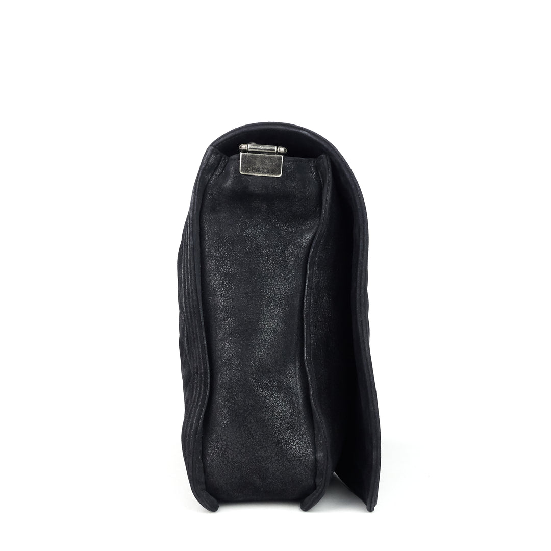 boy xl gentle goatskin leather flap bag