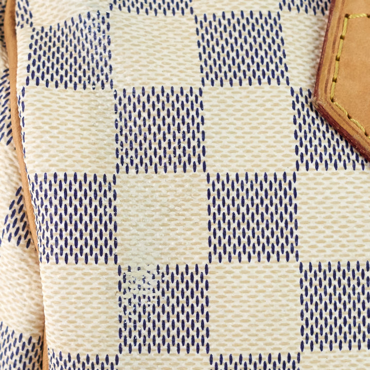 speedy 25 damier azur canvas bag