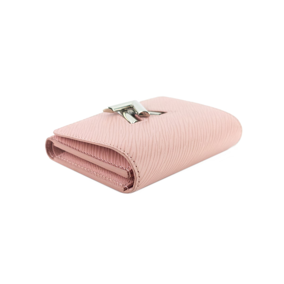 Twist Pink Epi Leather Compact Wallet – Poshbag Boutique