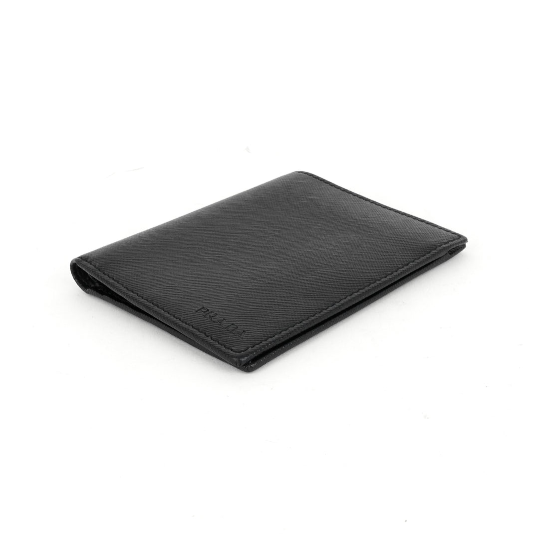 saffiano leather bifold wallet