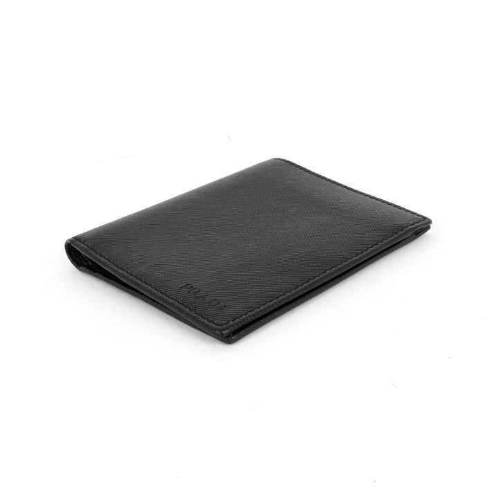 saffiano leather bifold wallet