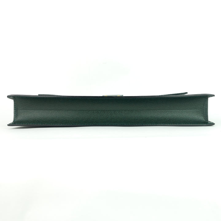 serviette kourad taiga leather briefcase bag