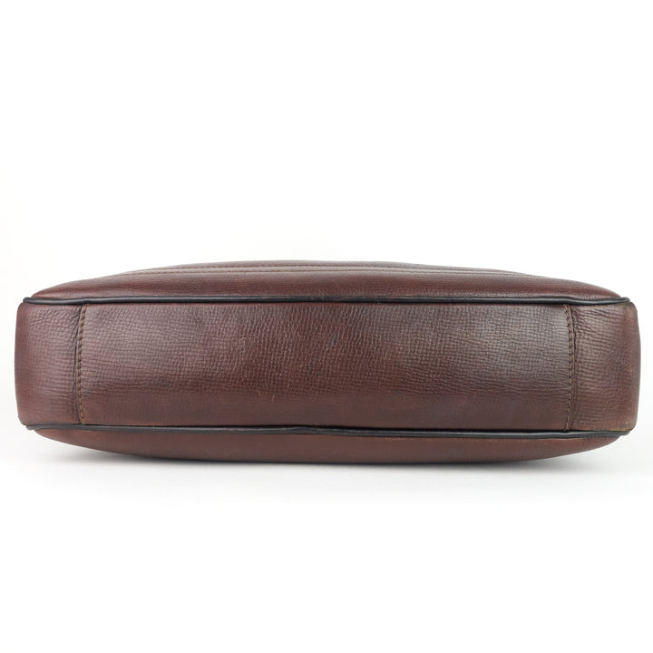 utah huron leather work bag