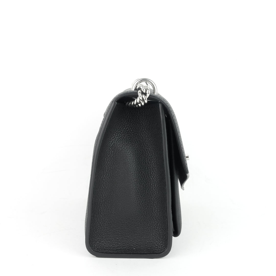 mylockme calfskin leather chain bag