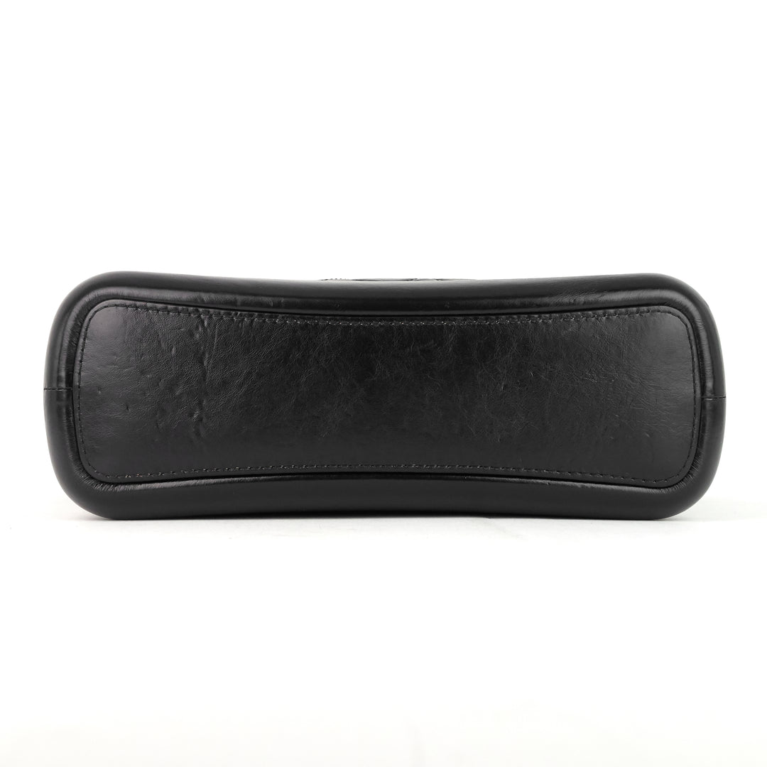 gabrielle calf leather medium hobo bag