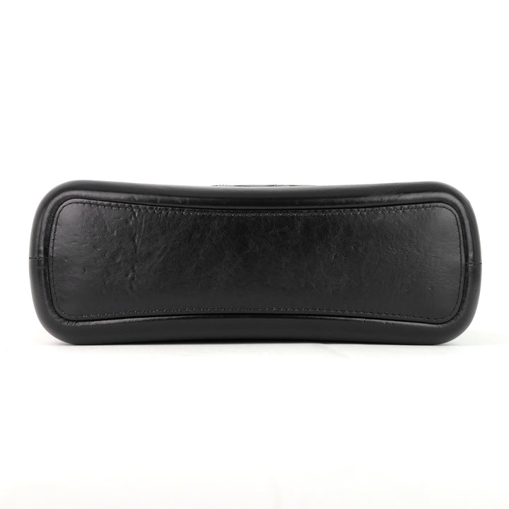 gabrielle calf leather medium hobo bag