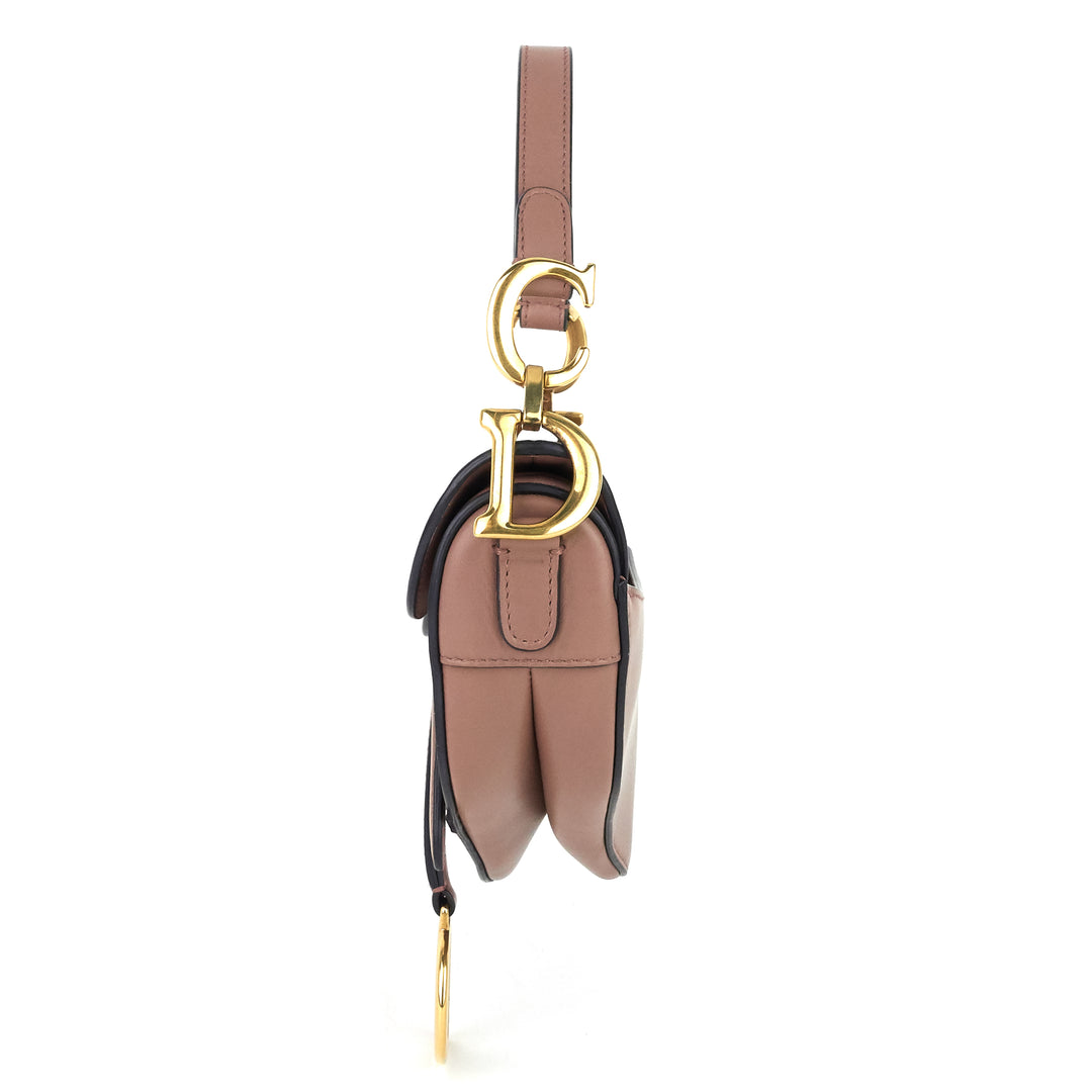 mini leather saddle bag