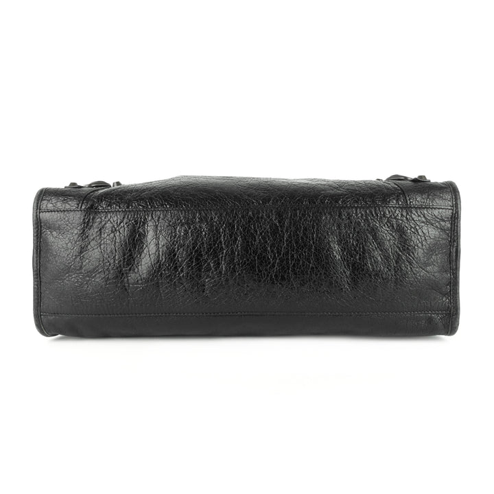 city classic studs medium lambskin leather bag