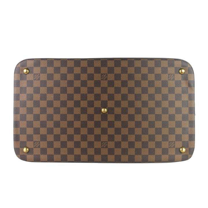 grimaud damier ebene canvas weekender bag