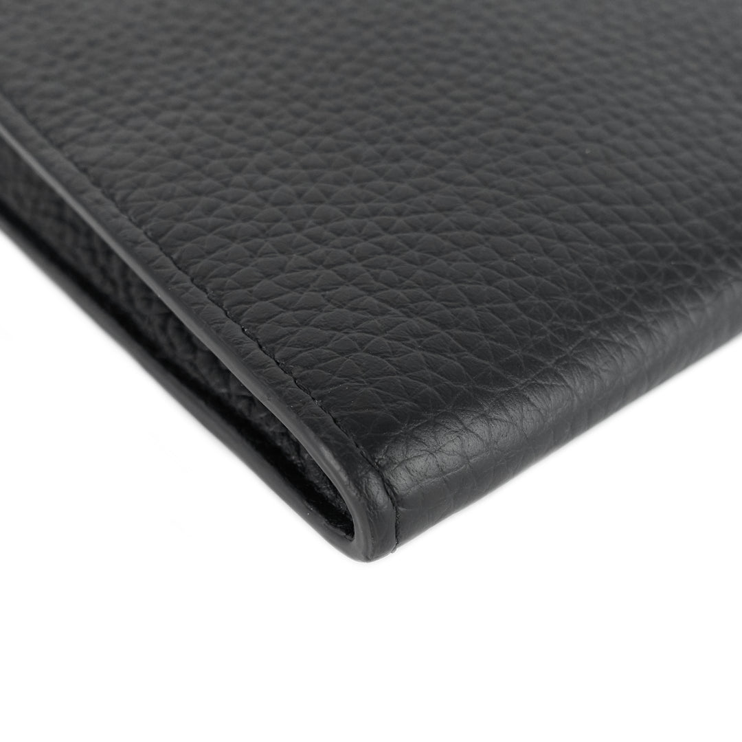 zip around jour gm taurillon leather pochette bag