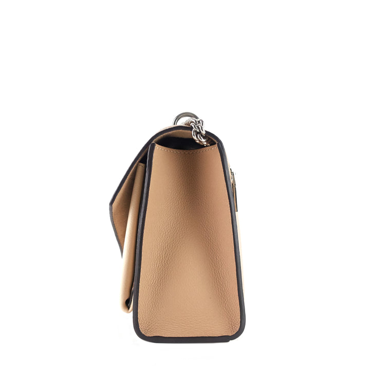 mylockme bb calfskin leather chain shoulder bag