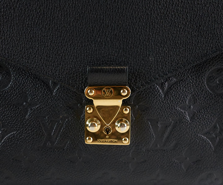metis monogram empreinte leather hobo bag