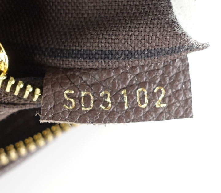 speedy 25 bandouliere empreinte monogram leather bag