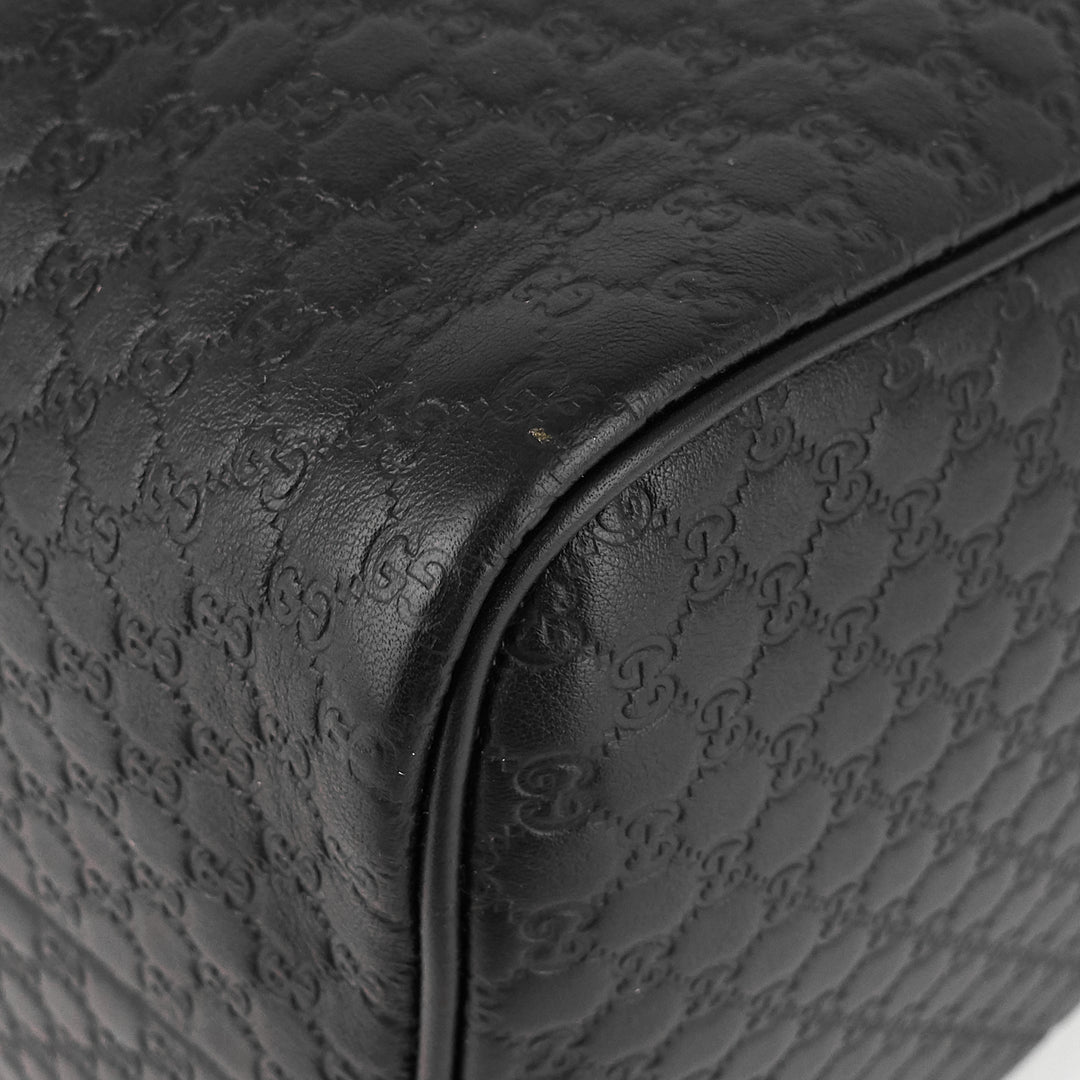 joy medium boston microguccissima leather bag