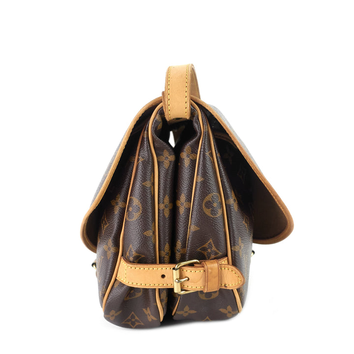 saumur 30 monogram canvas bag