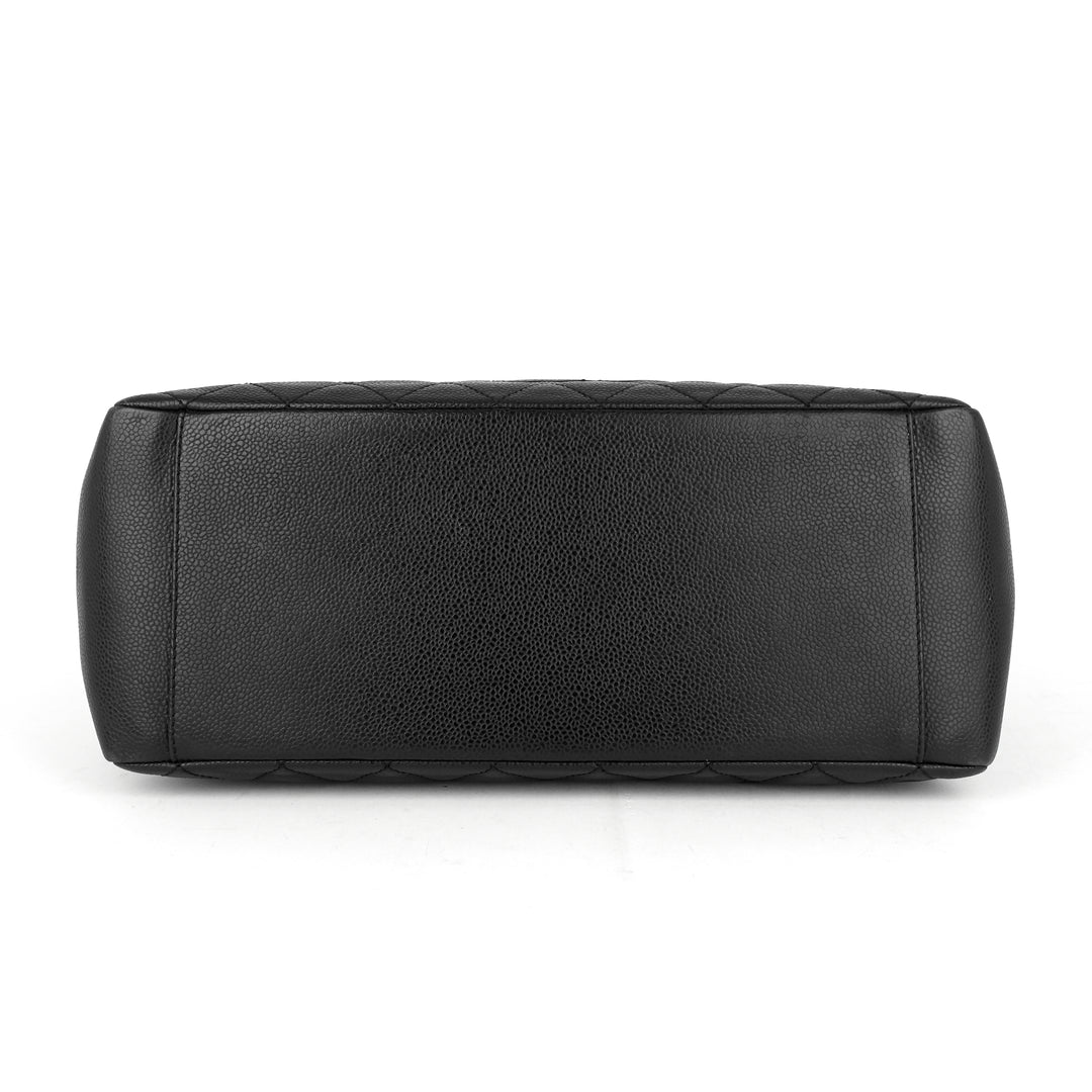 grand shopping tote caviar leather bag