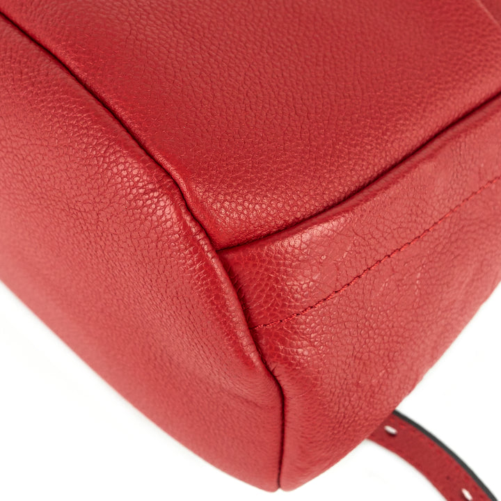 sorbonne monogram empreinte leather backpack