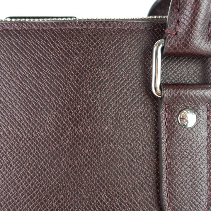 anton taiga leather soft briefcase bag