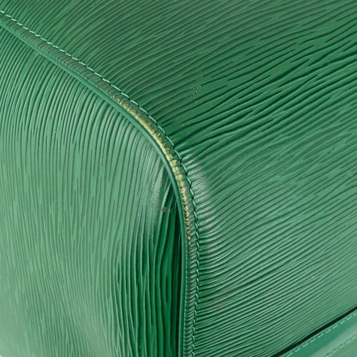 keepall 50 green epi leather bag