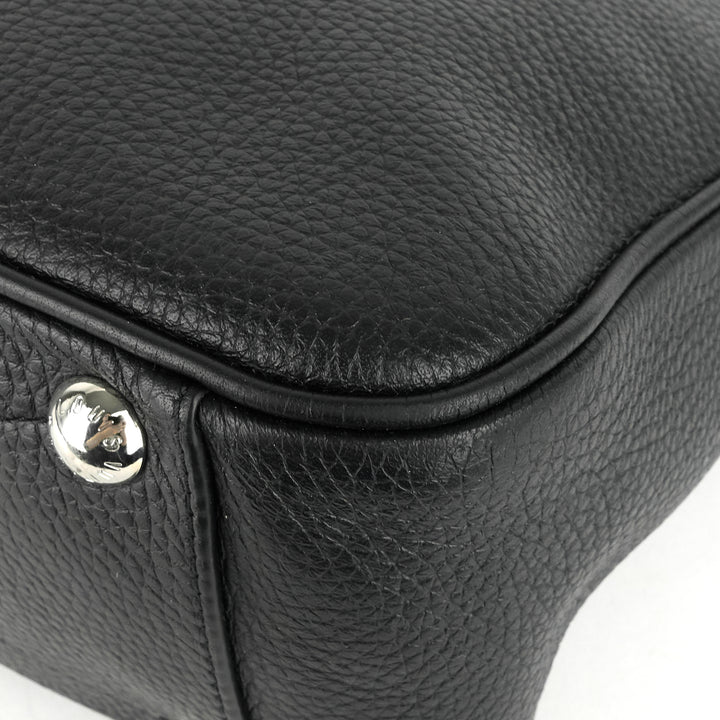 armand taurillon leather messenger bag