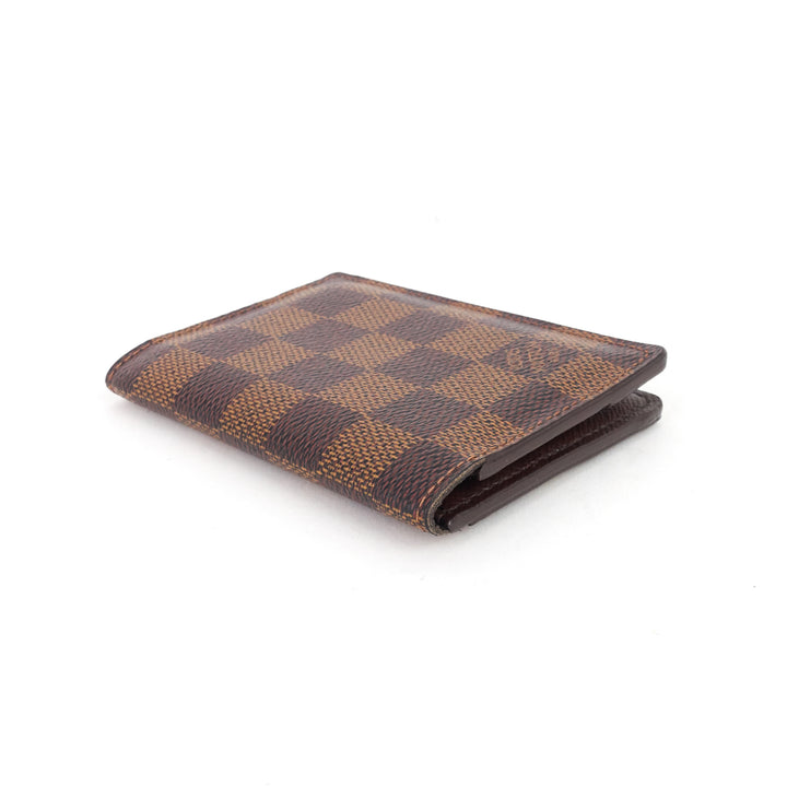 damier ebene canvas pocket organizer