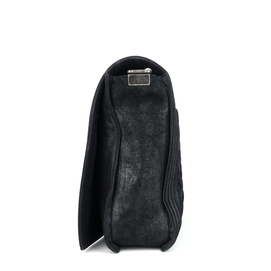 boy xl gentle goatskin leather flap bag
