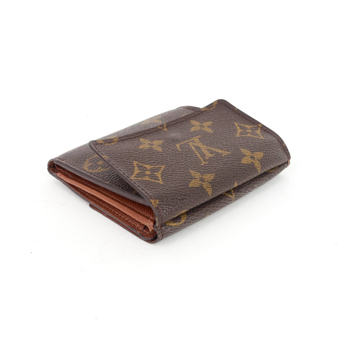 elise monogram canvas wallet