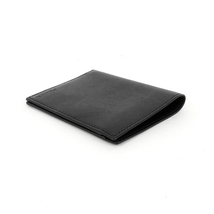 saffiano leather bifold wallet