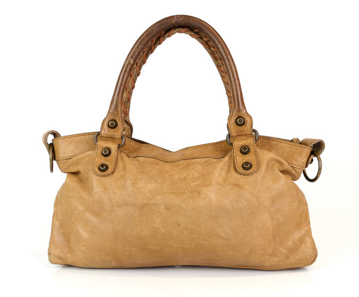 classic first chèvre leather bag