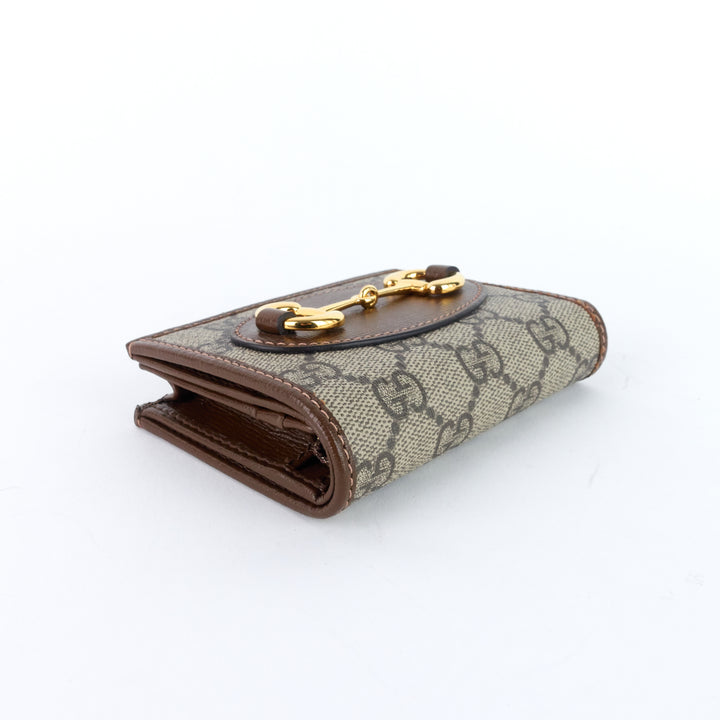 horsebit 1955 gg supreme canvas card case