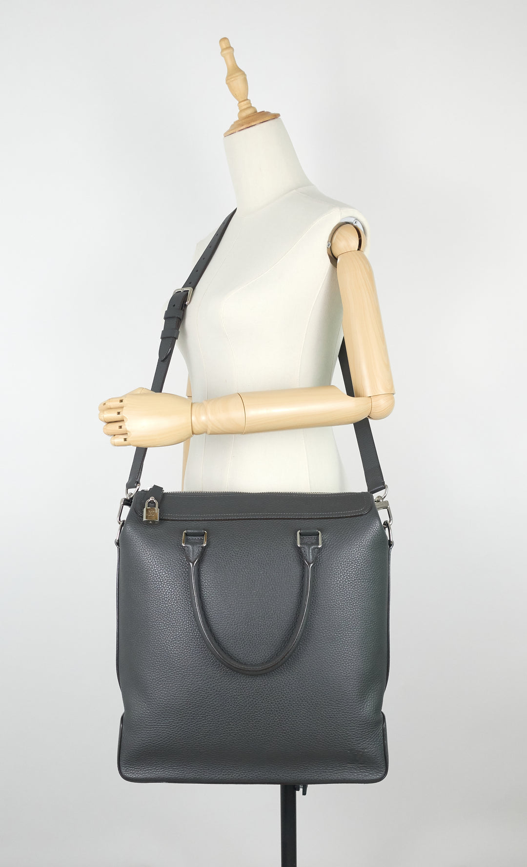 greenwich taurillon leather bag