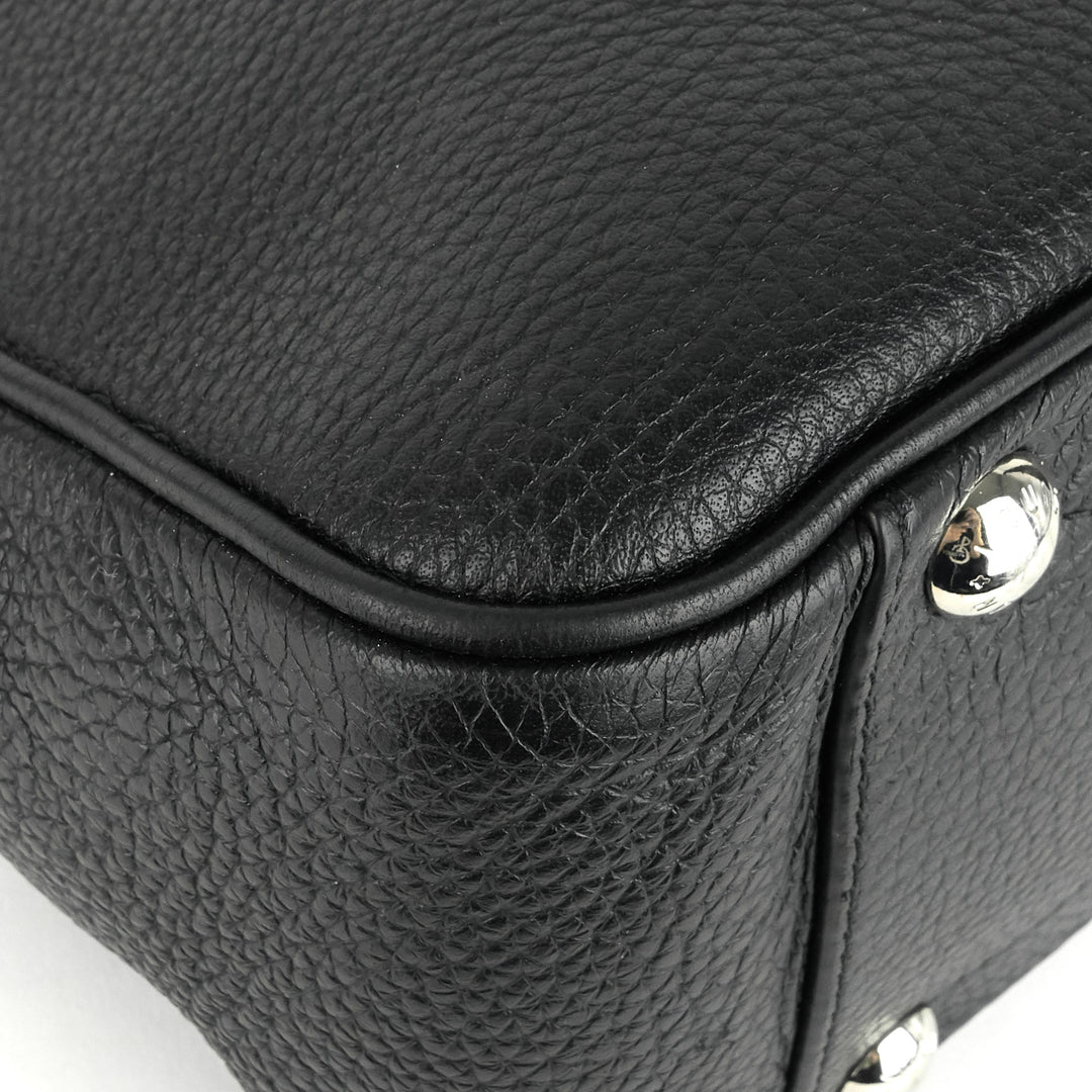 armand taurillon leather messenger bag