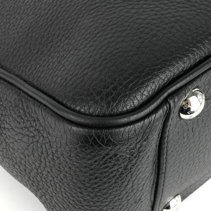 armand taurillon leather messenger bag